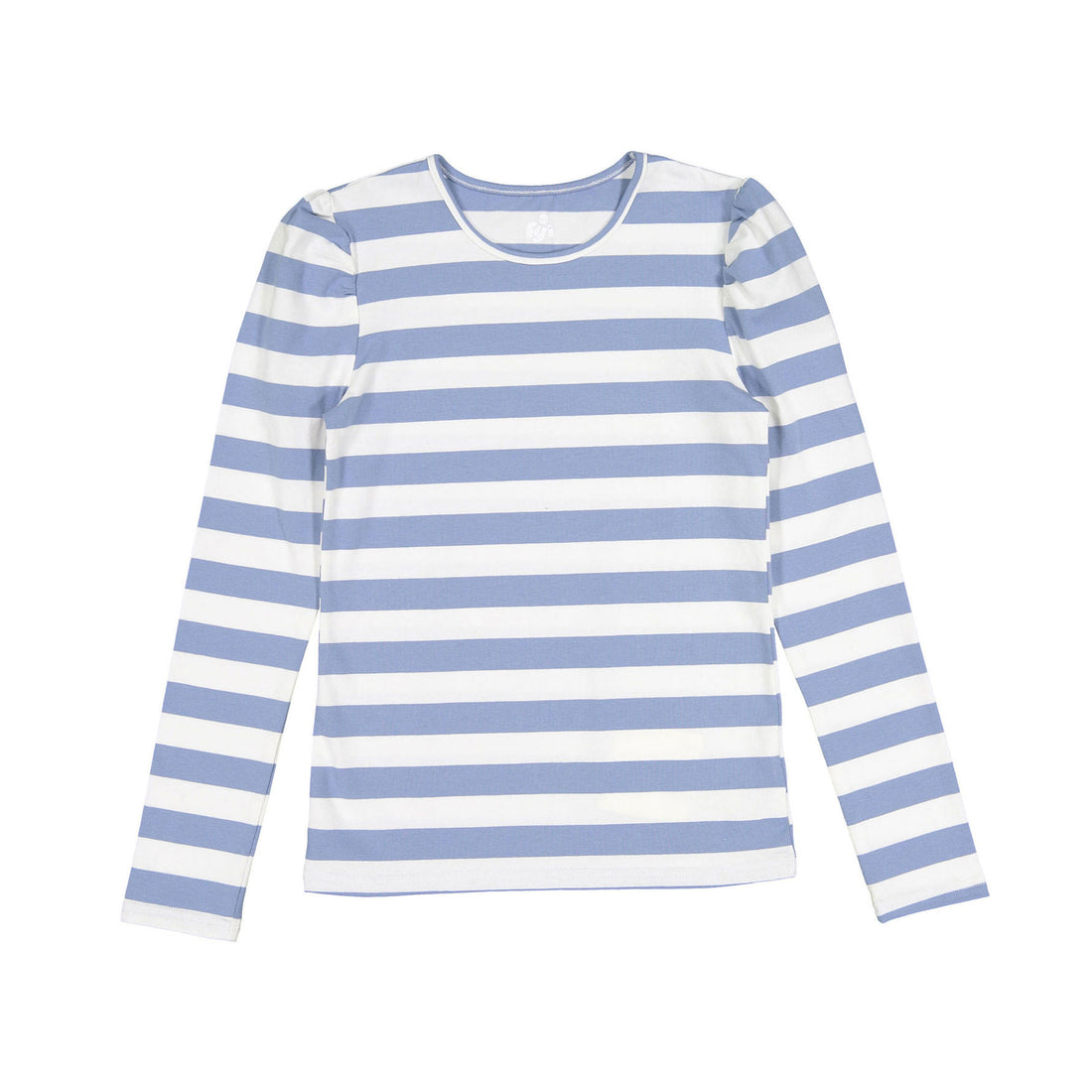FYI Nautical Puff Sleeve Striped T-shirt