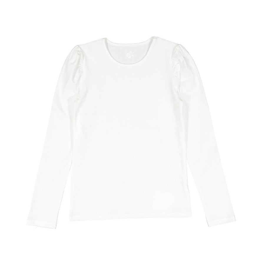 FYI White Puff Sleeve T-shirt