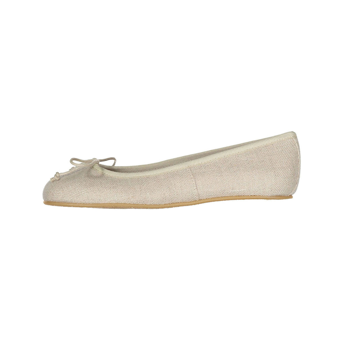 Papanatas Natural Linen Soft Ballet Flat