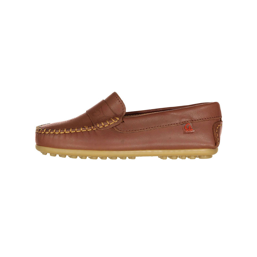 Papanatas Brown Leather Loafers