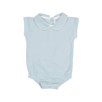 Coco Blanc Pale Blue Peter Pan Shirt