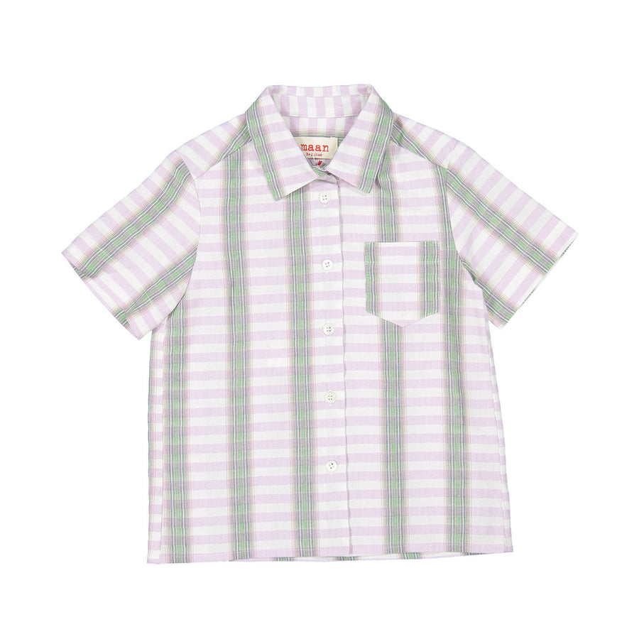 Maan Lilac Woven Fiat Shirt