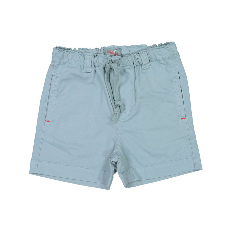 Maan Teal Woven Shorts