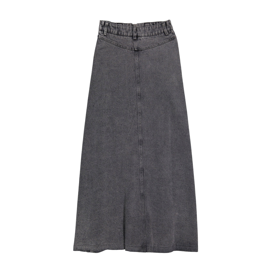 Ava Jeans Front Zip Pocket Skirt