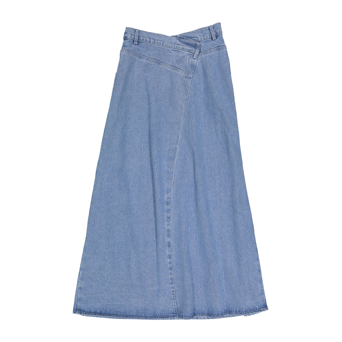 Ava Jeans Drop Zip Denim Wash Skirt
