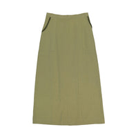 HEV Olive Binding Stitch Skirt