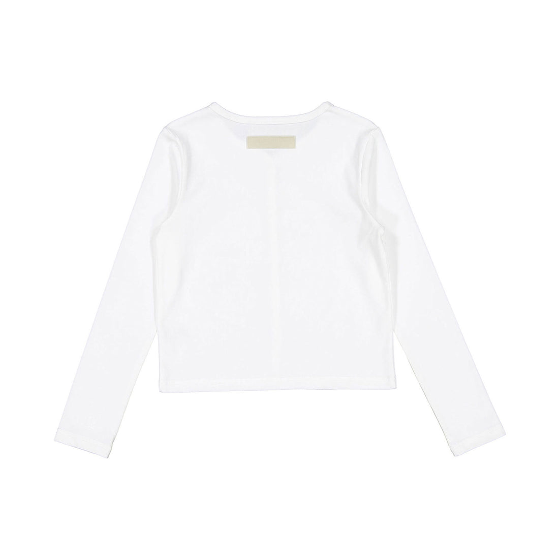 Elements White Tee Cardigan