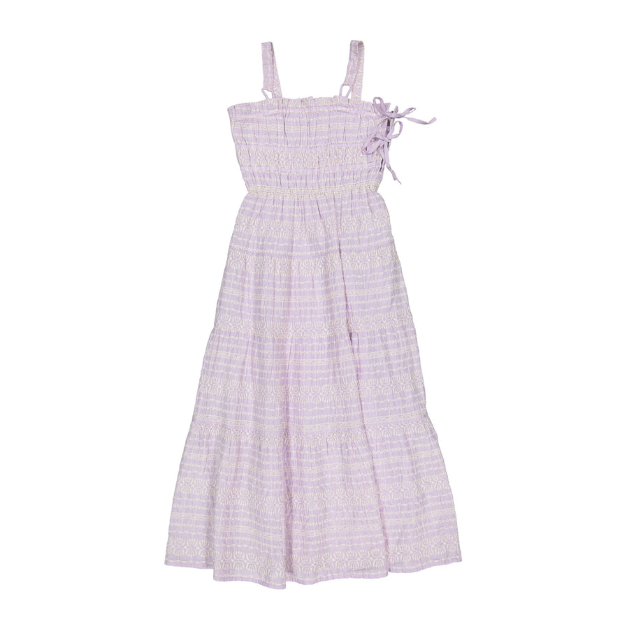 Les Coyotes De Paris Soft Orchid Embroidered Maxi Dress – Ladida
