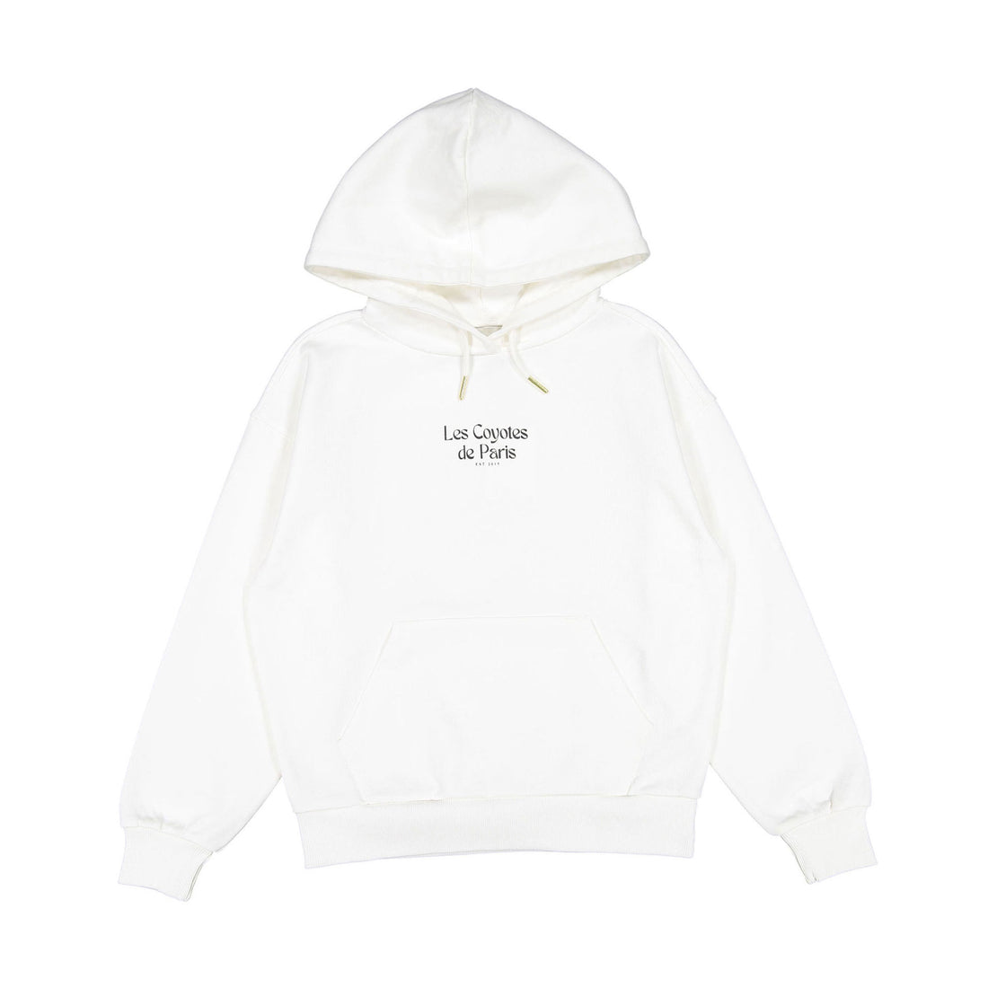 Les Coyotes De Paris Off White Oversized Cannoli Hoodie