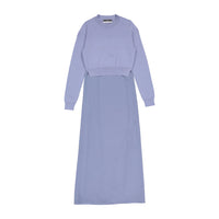 ROWE Light Blue Slip Dress Set
