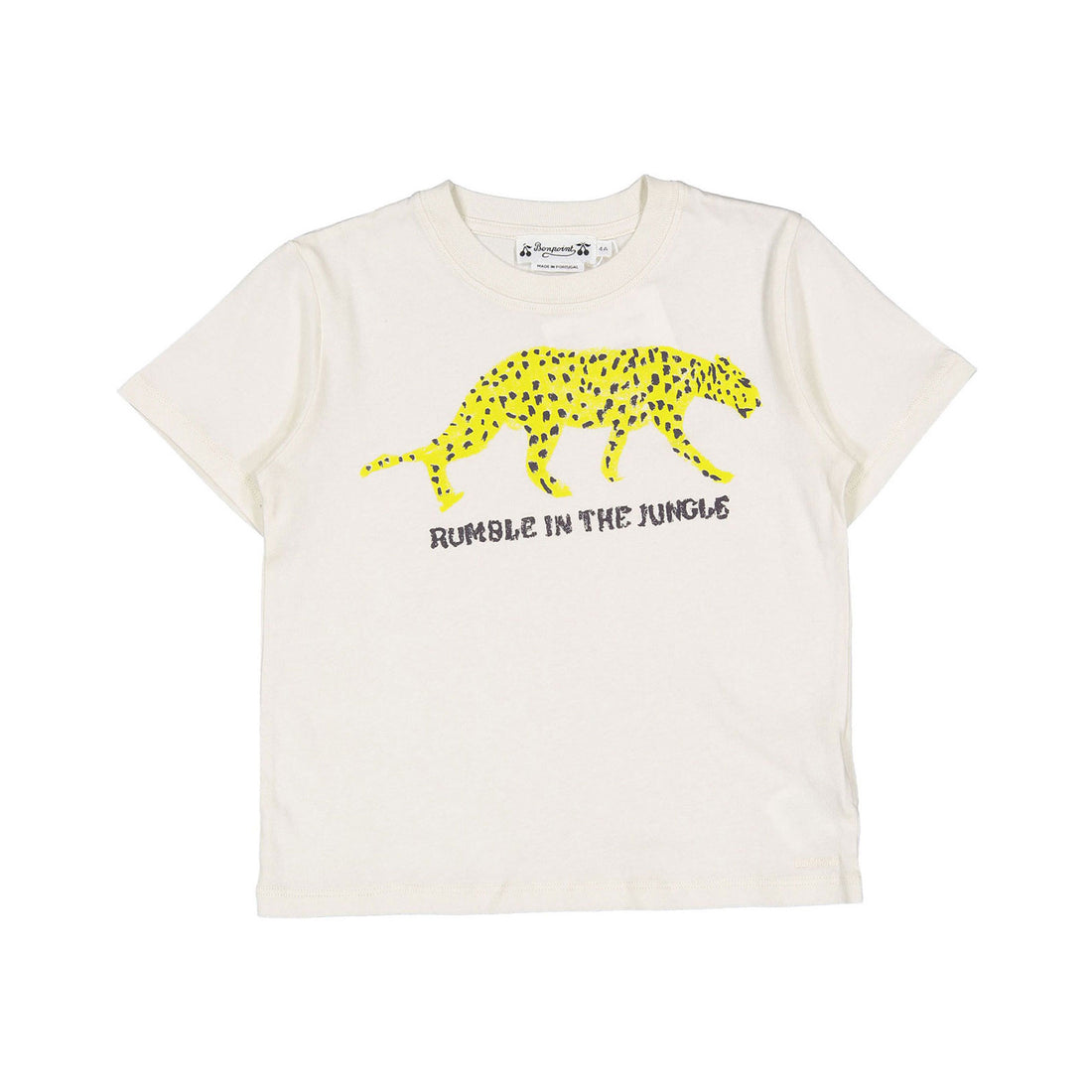 Bonpoint Mastic Leopard Thibald T-Shirt