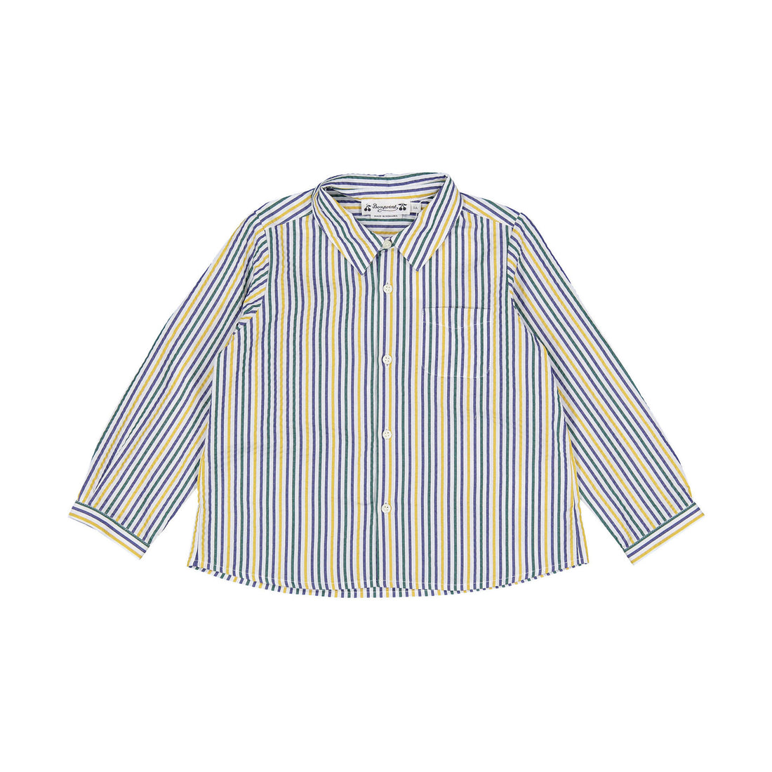 Bonpoint Intense Blue Malo Shirt