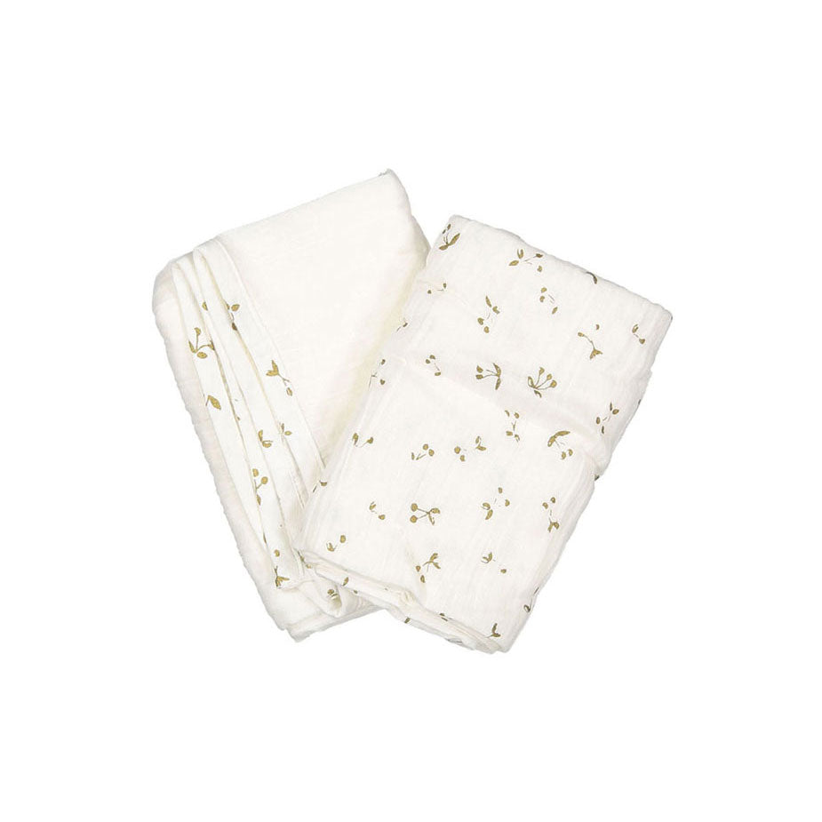 Bonpoint Cherry Swaddle Pack