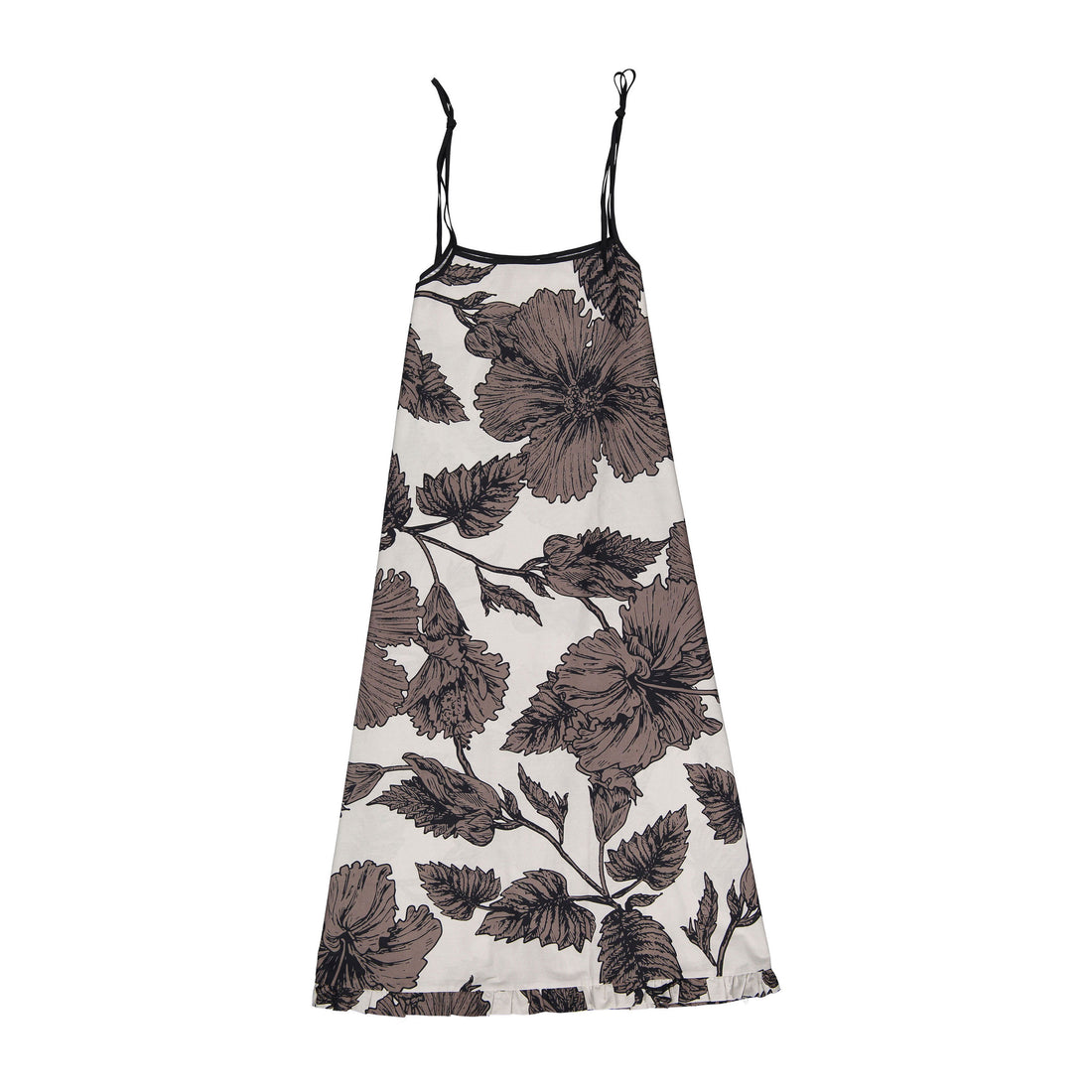Venera Arapu Brown Fuse Coffee Over Dress