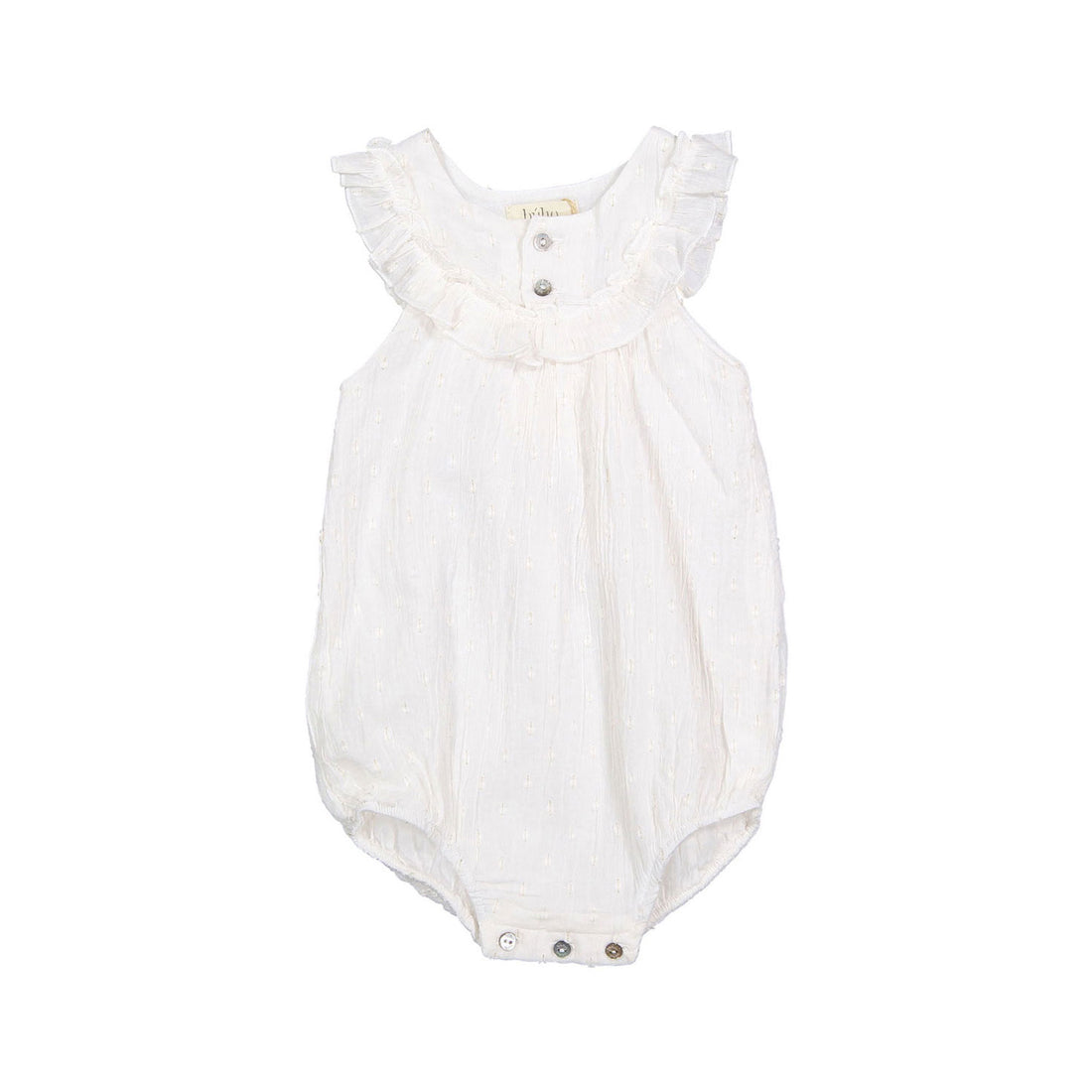Buho Talc Lurex Plumeti Romper