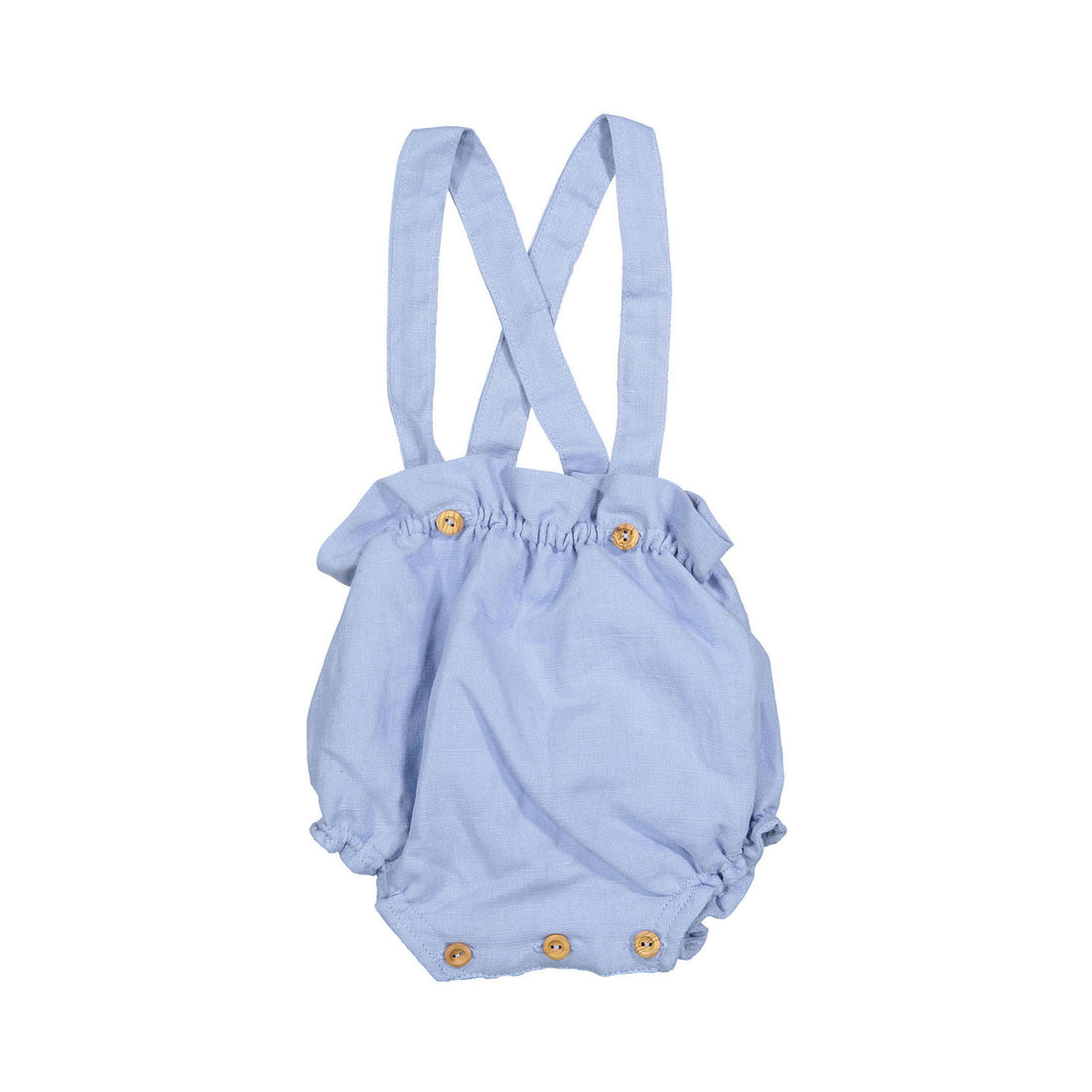 Birinit Blue Linen Strap Bloomer