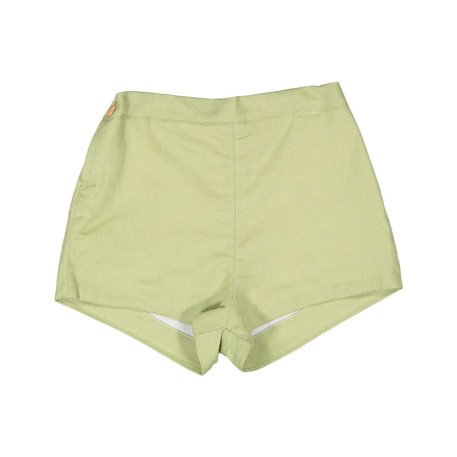 Birinit Green Pistachio Linen Short