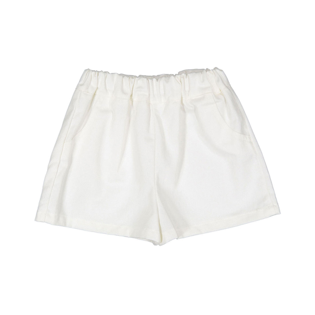 Birinit White Denim Short