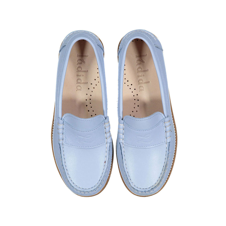 L By Ladida Light Blue Loafers