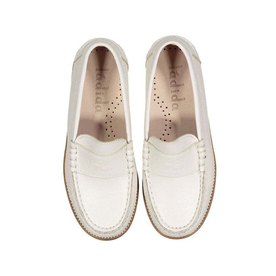 L By Ladida Cream Loafers