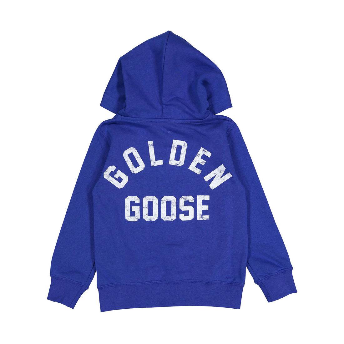 Golden Goose Mazarine Blue Zipped Sweatshirt Hoodie