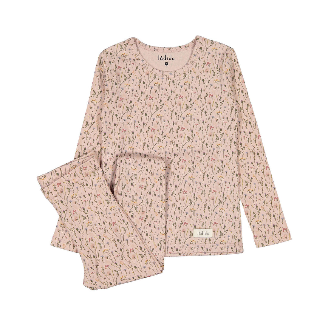 Ladida Layette Meadow Print Floral Pajamas