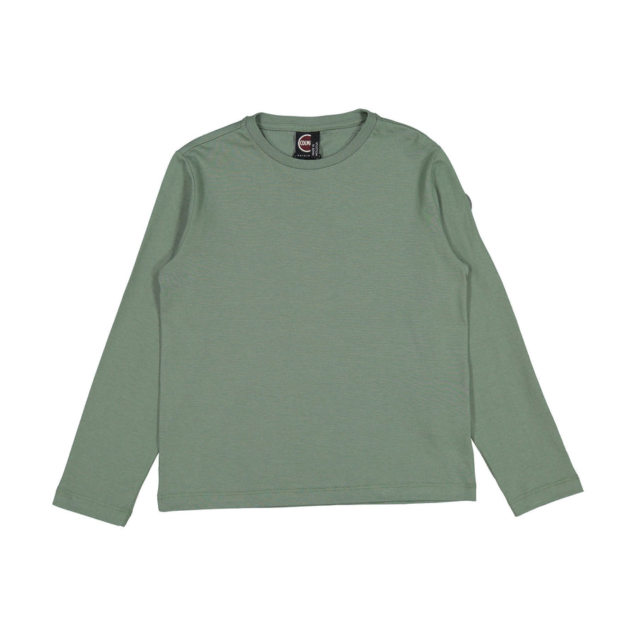 Colmar Green Solid Long Sleeve Tee