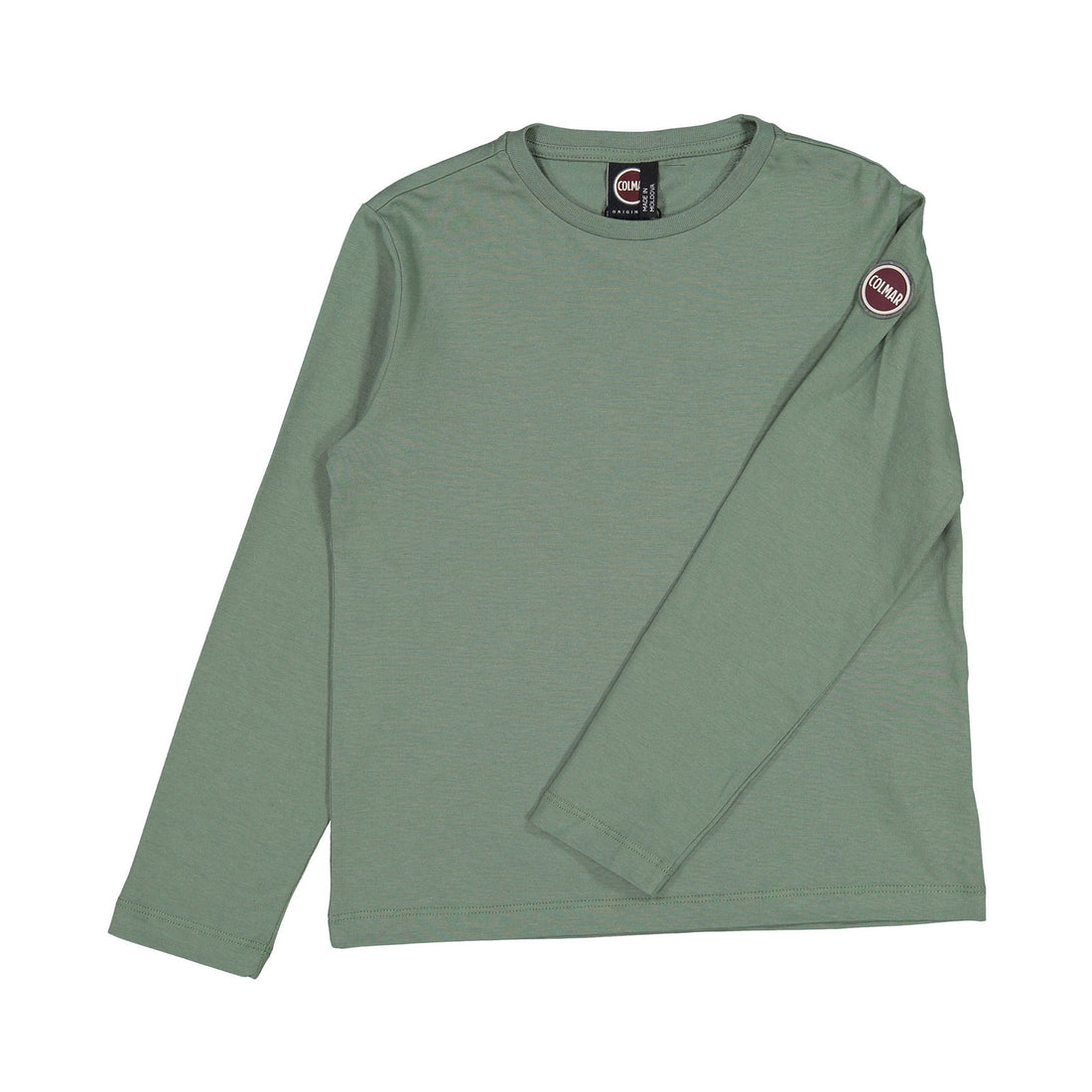 Colmar Green Solid Long Sleeve Tee