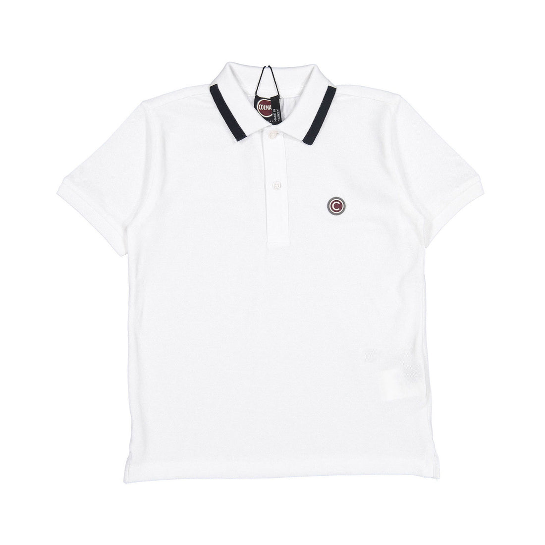 Colmar White Logo On Chest Polo