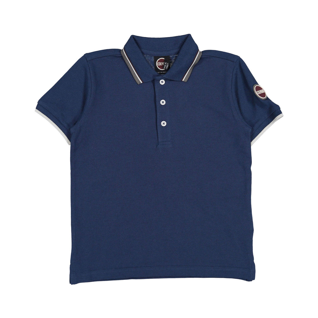 Colmar Navy Collar Trim Polo