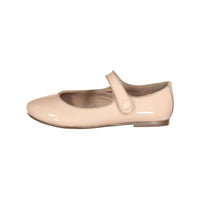 Papanatas Light Beige Leather Mary Janes