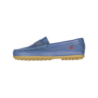 Papanatas Ocean Blue Logo Stamp Loafers