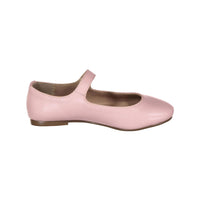 Papanatas Blush Leather Mary Janes