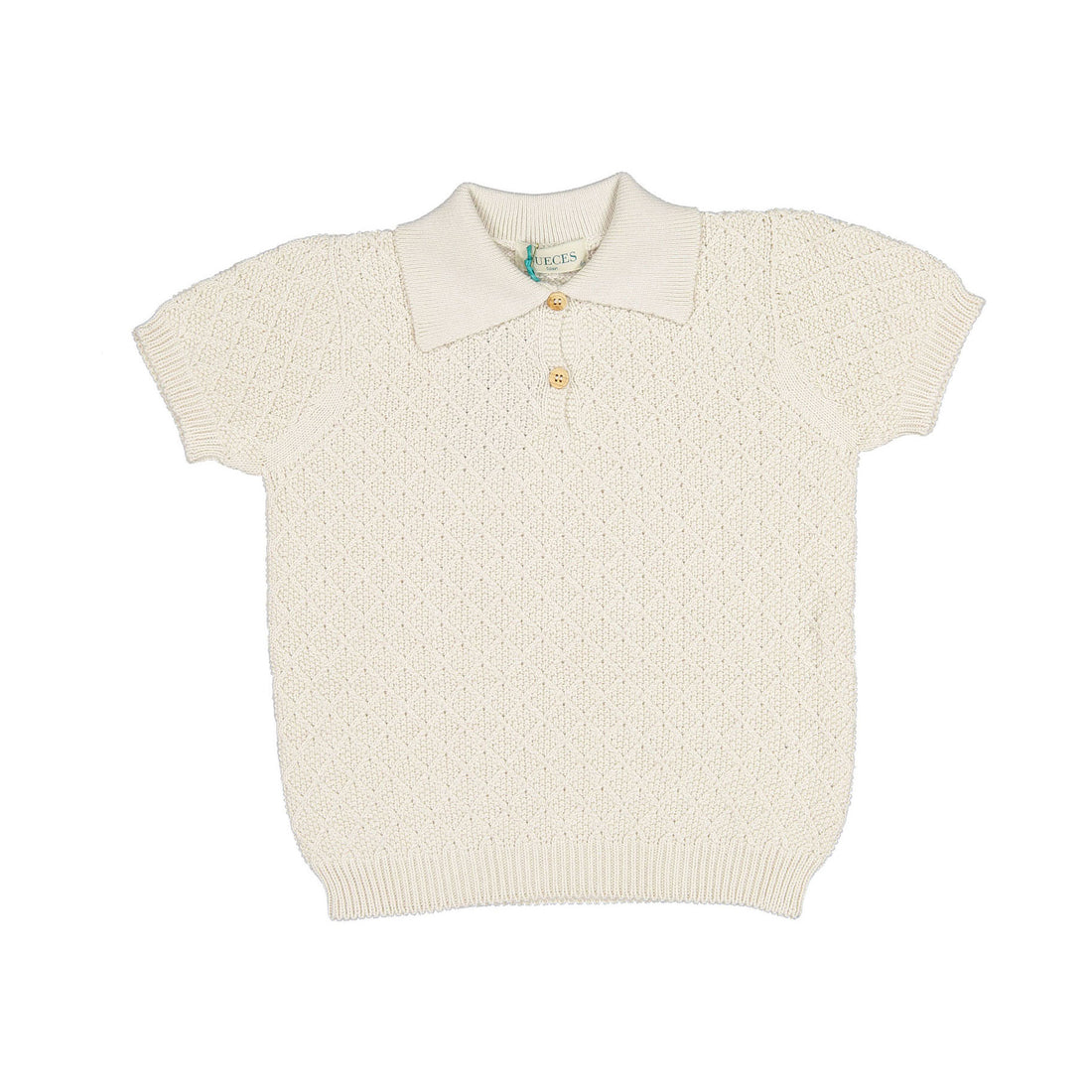 Nueces Ivory Rhombus Polo Shirt