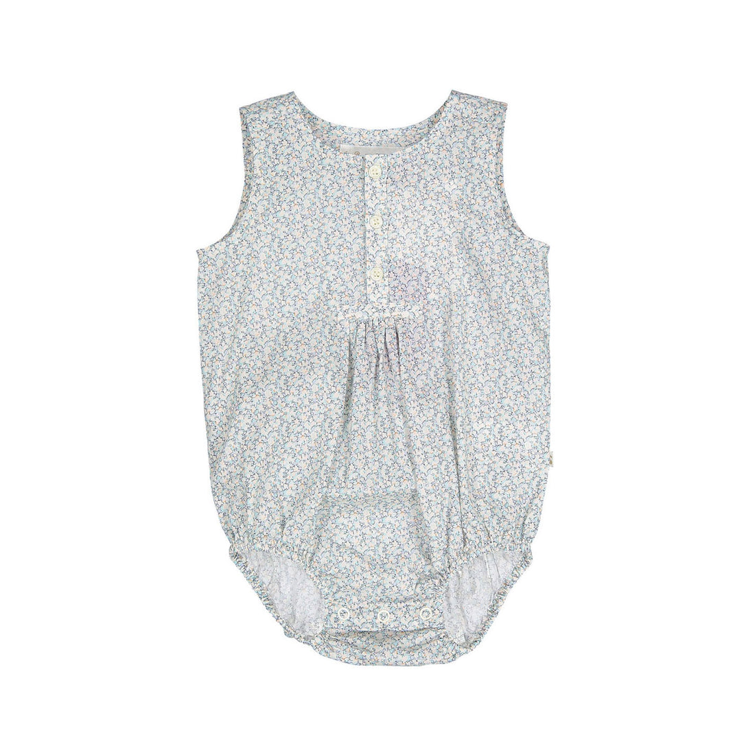 Bonpoint Blue Liberty Nico Romper