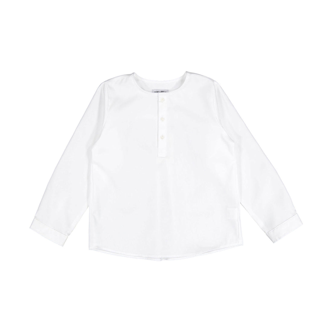 Boys and Arrows White Basic Long Sleeve Tunic