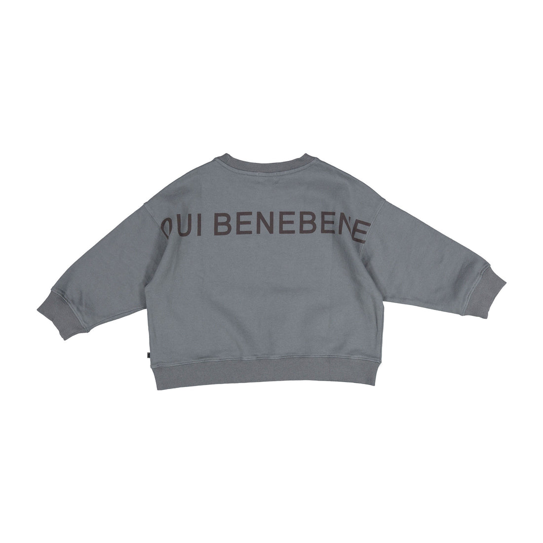 Bene Bene Charcoal Back Logo MTM Sweatshirt