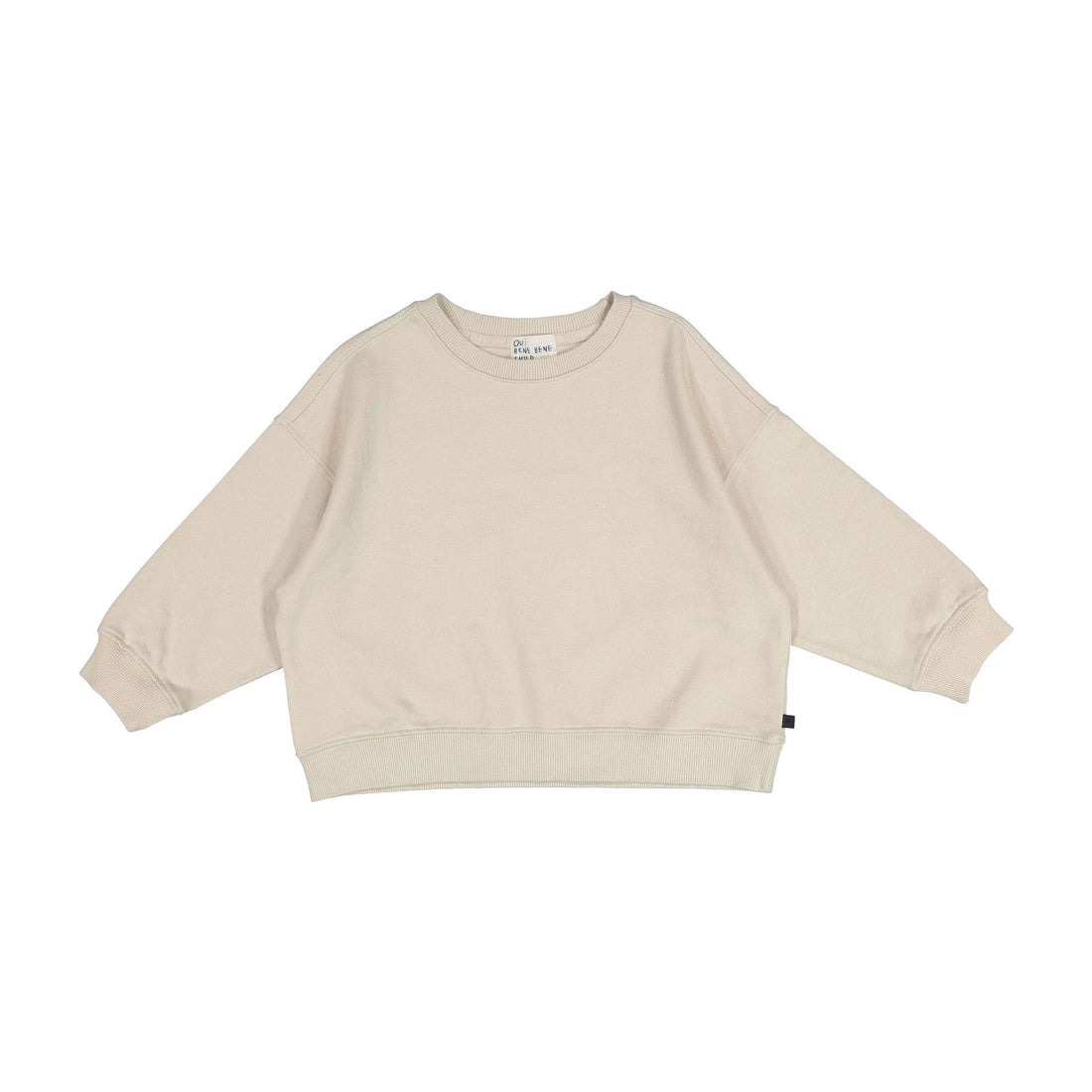 Bene Bene Beige Back Logo MTM Sweatshirt