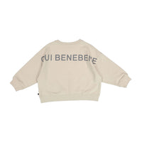 Bene Bene Beige Back Logo MTM Sweatshirt