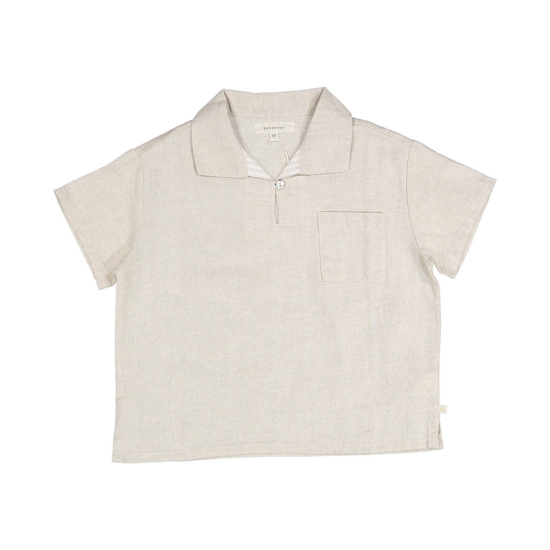 Bene Bene Natural Linen Blend Shirt