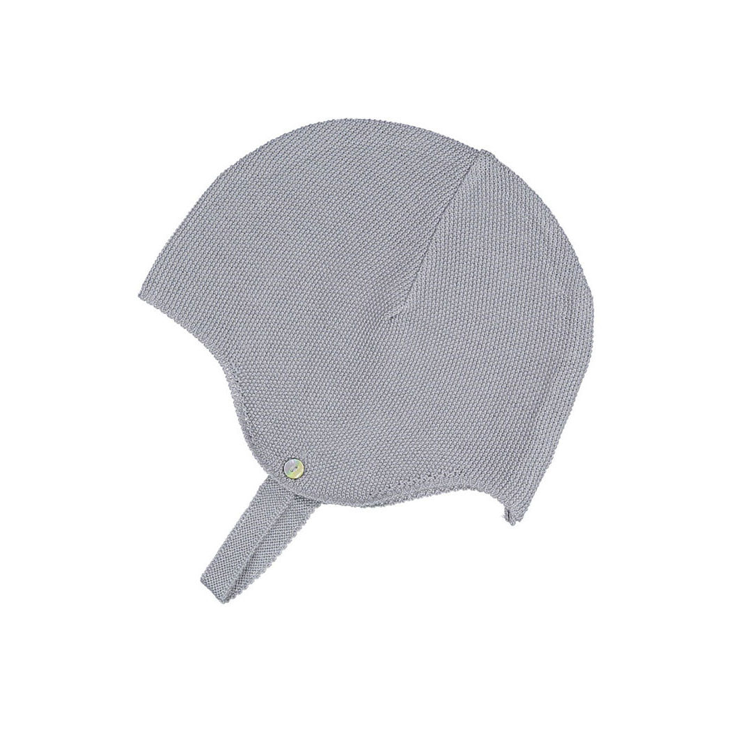 Bene Bene Grayish Blue Neat Waffle Bonnet