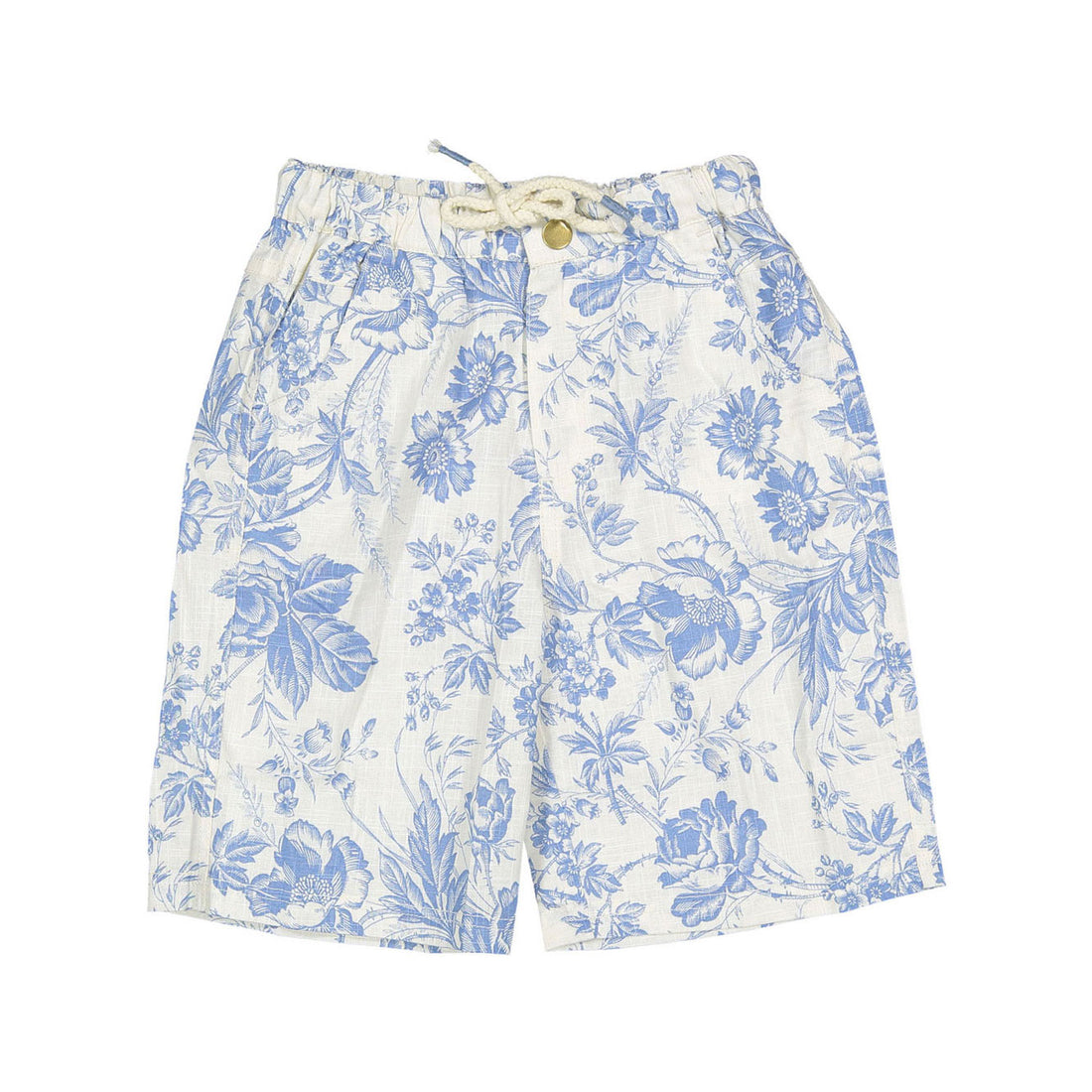 Bonjour Blue Tapestry Boy Bermuda