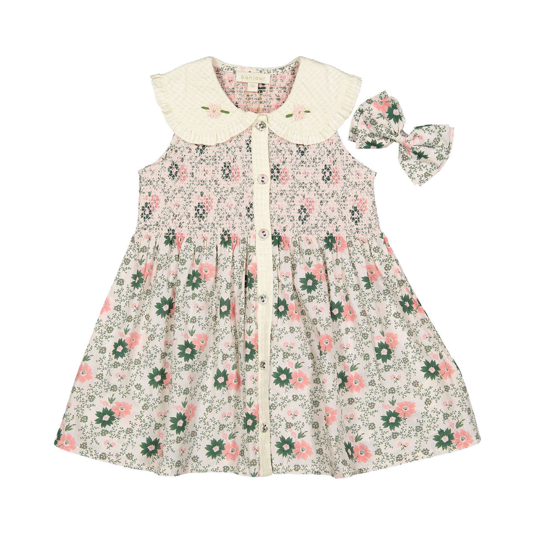 Bonjour Prairie In Bloom Ibiza Top With Hair Clip