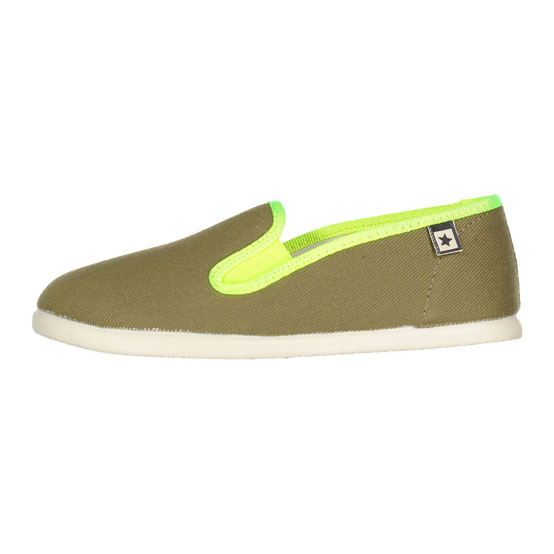 Bonton Khaki Bonton John Slip Ons