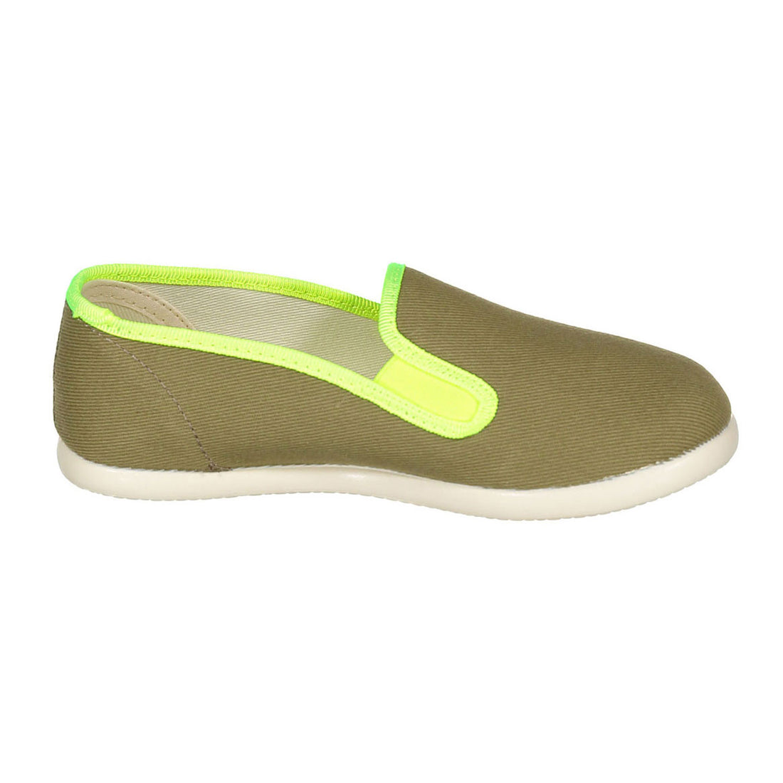 Bonton Khaki Bonton John Slip Ons