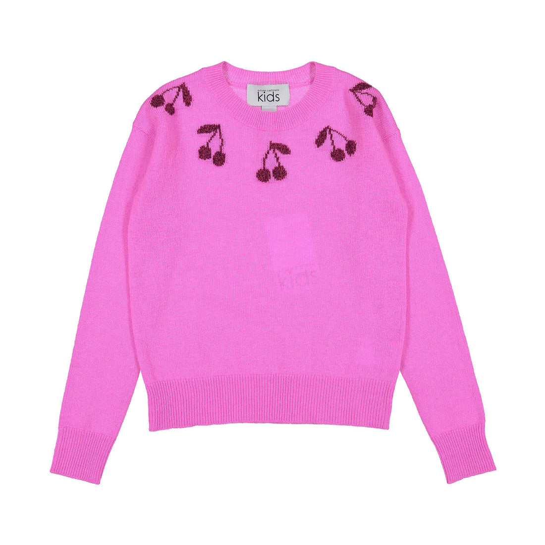 Autumn Cashmere Lipstick Cherry Jacquard Sweater