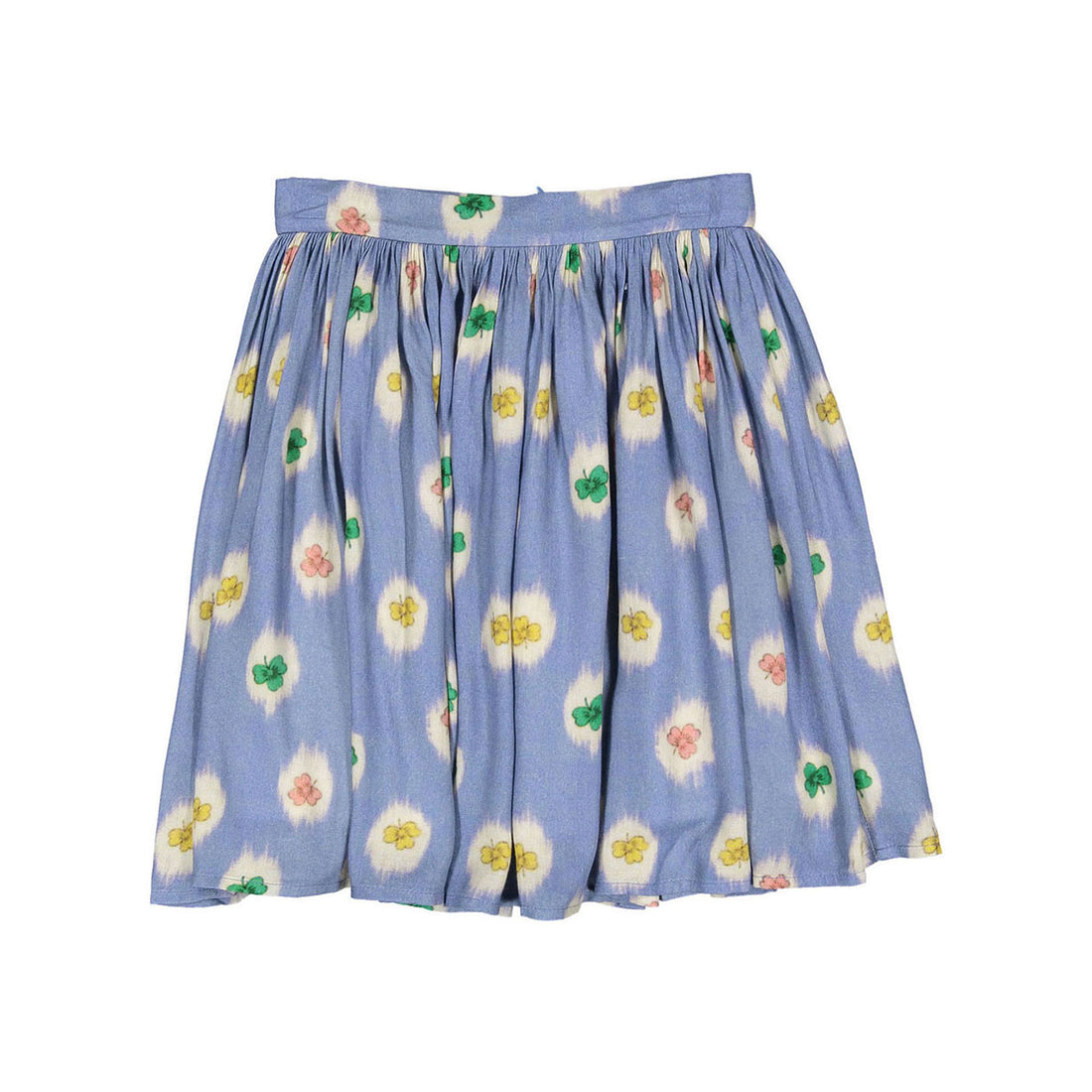 Morley Blue Clover Floral Long Skirt