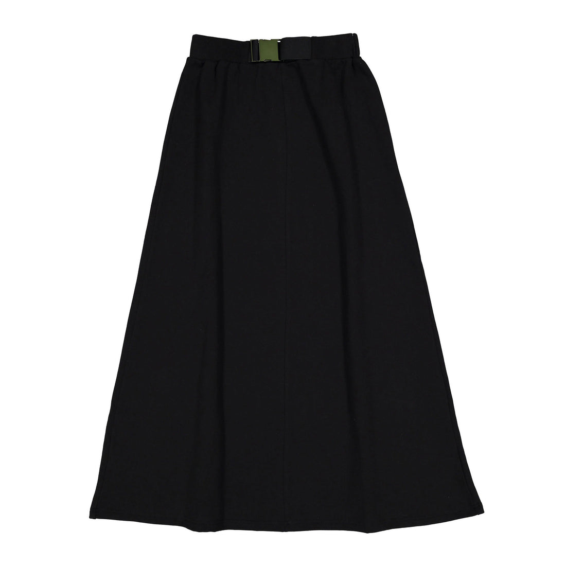 ELEMENTS Jet Black Buckle Sweatshirt Skirt
