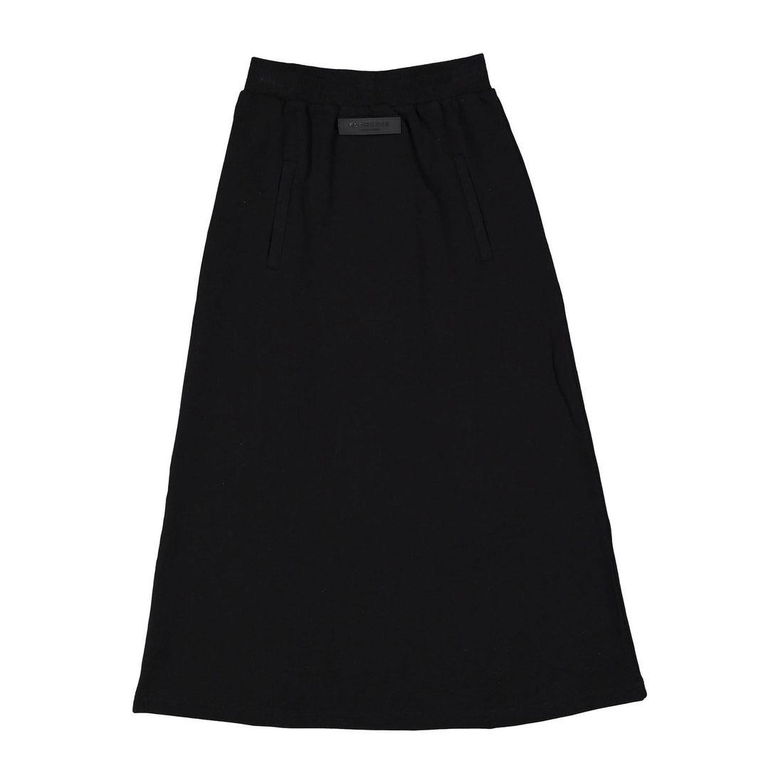 ELEMENTS Jet Black A-line Sweatshirt Skirt