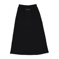 ELEMENTS Jet Black A-line Sweatshirt Skirt